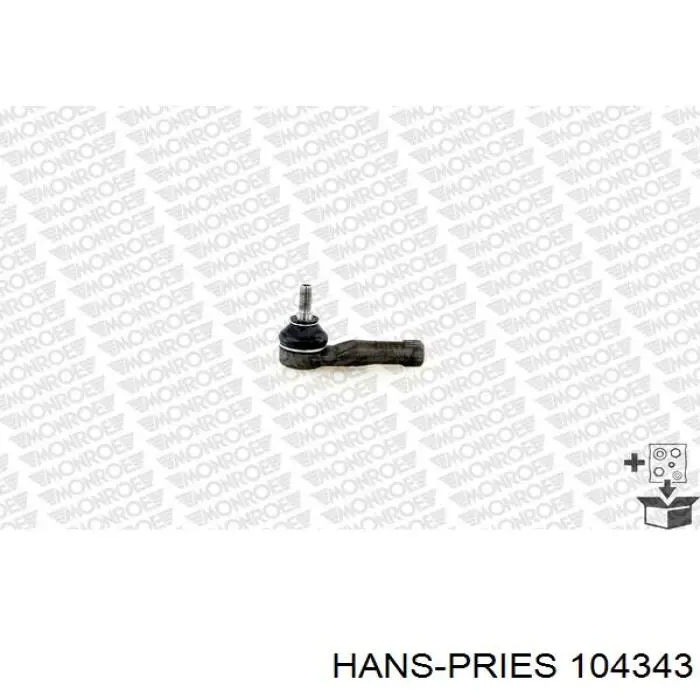 104343 Hans Pries (Topran) буфер-відбійник амортизатора заднього