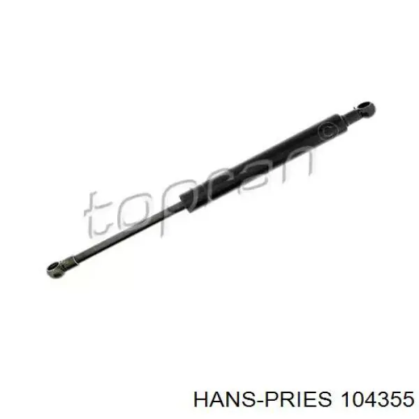 104355 Hans Pries (Topran) амортизатор кришки багажника/ двері 3/5-ї задньої