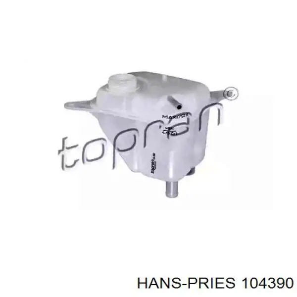 104390 Hans Pries (Topran) бачок системи охолодження, розширювальний