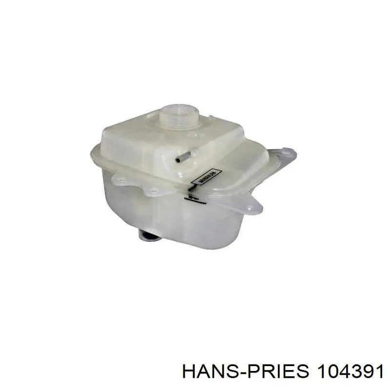 104391 Hans Pries (Topran) бачок системи охолодження, розширювальний