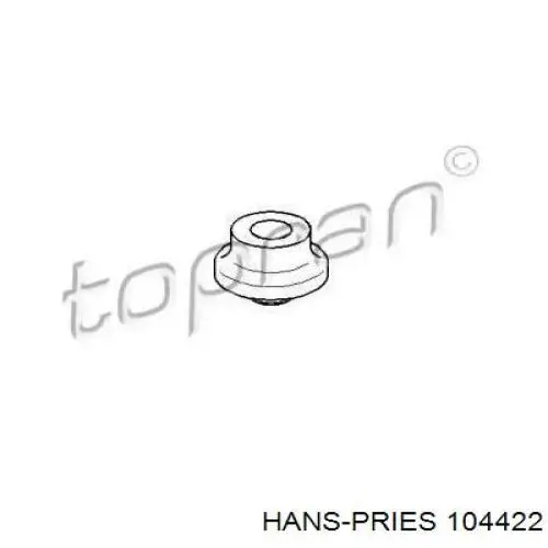 Подушка (опора) двигуна, передня Hans Pries (Topran) 104422 ціна, від 3.13 USD
