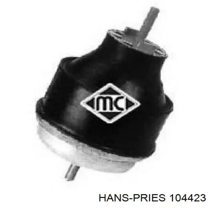Купити 104423 Hans Pries (Topran) Подушка (опора) двигуна, ліва
