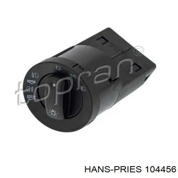 Гайка маточини задньої Hans Pries (Topran) 104456015