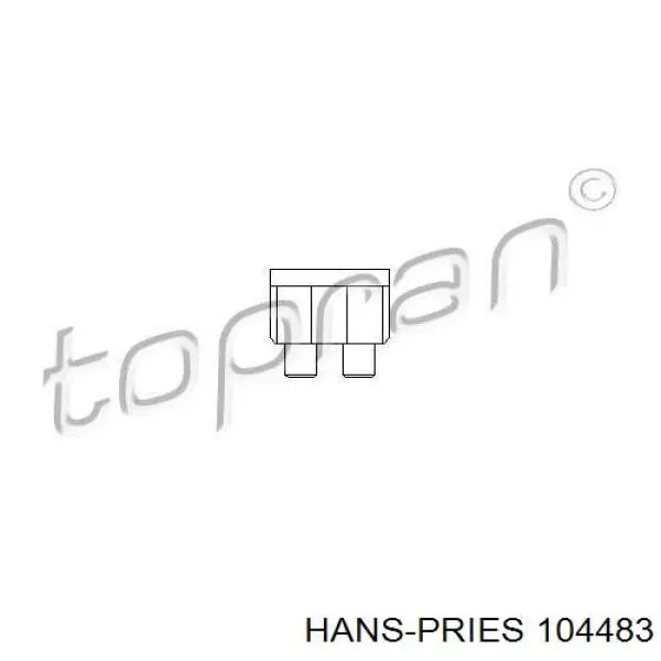 Запобіжник 104483 Hans Pries (Topran)