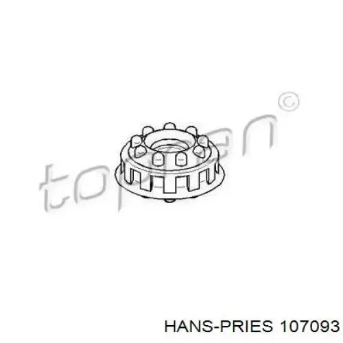 Опора амортизатора заднього Hans Pries (Topran) 107093 ціна, від 3.37 USD