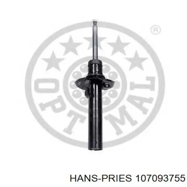 Опора амортизатора заднього 107093755 Hans Pries (Topran)