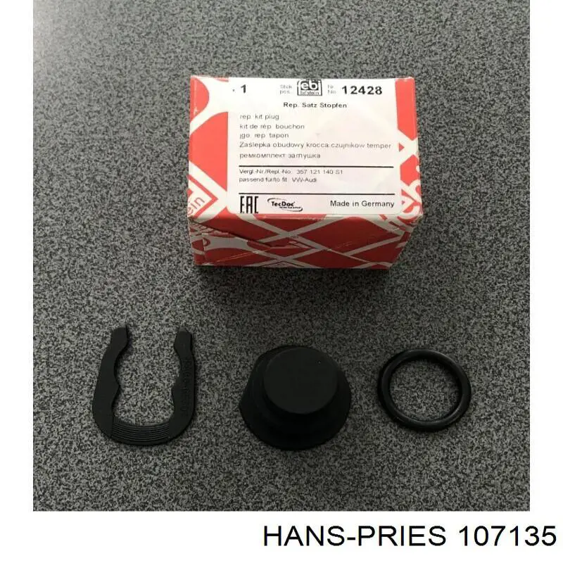 Заглушка ГБЦ Hans Pries (Topran) 107135