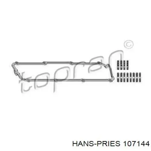 107144 Hans Pries (Topran) прокладка клапанної кришки двигуна, комплект