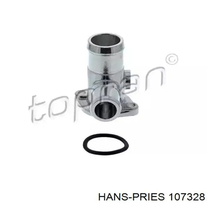 Купити 107328 Hans Pries (Topran) Фланець системи охолодження (трійник)