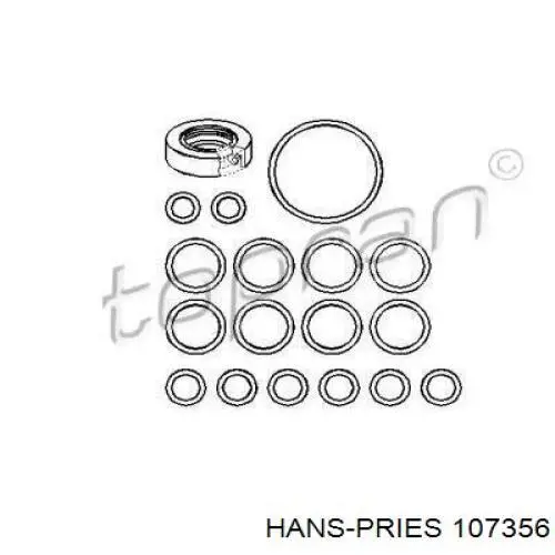 Ремкомплект насосу гідропідсилювача керма HANS PRIES 107356