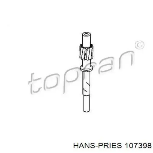 107398 Hans Pries (Topran) Шестерня спідометра, ведена