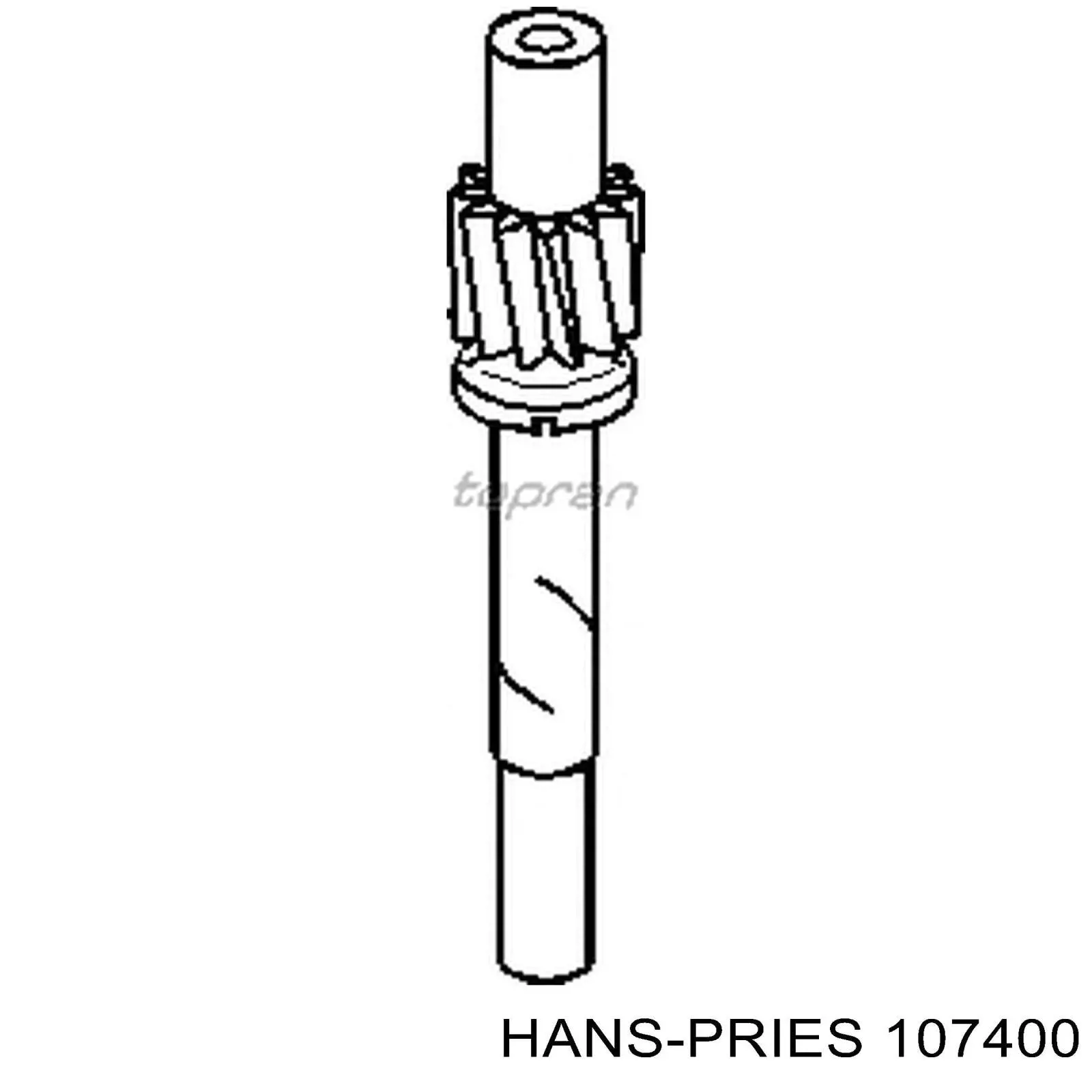 107400 Hans Pries (Topran) шестерня спідометра, ведена
