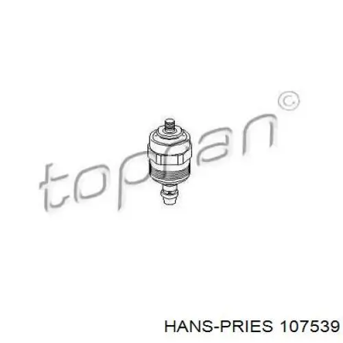 107539 Hans Pries (Topran) клапан пнвт (дизель-стоп)