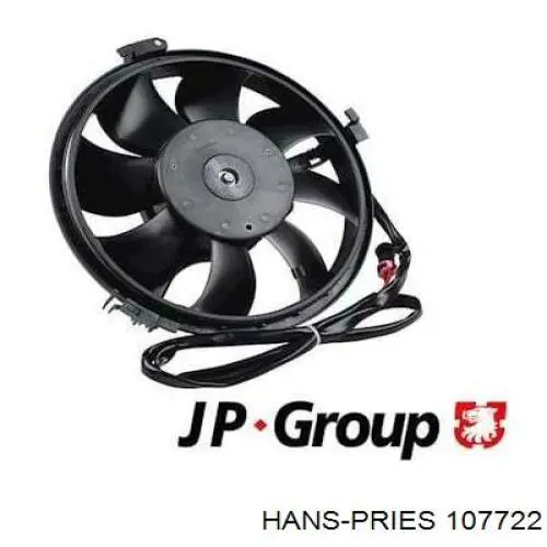 Вентилятор радіатора Hans Pries (Topran) 107722 ціна, від 33.82 USD