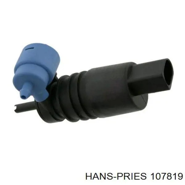 107819 Hans Pries (Topran) насос-двигун омивача скла, перед/зад