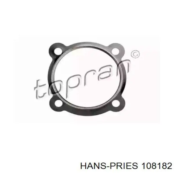 108182 Hans Pries (Topran) прокладка прийомної труби глушника
