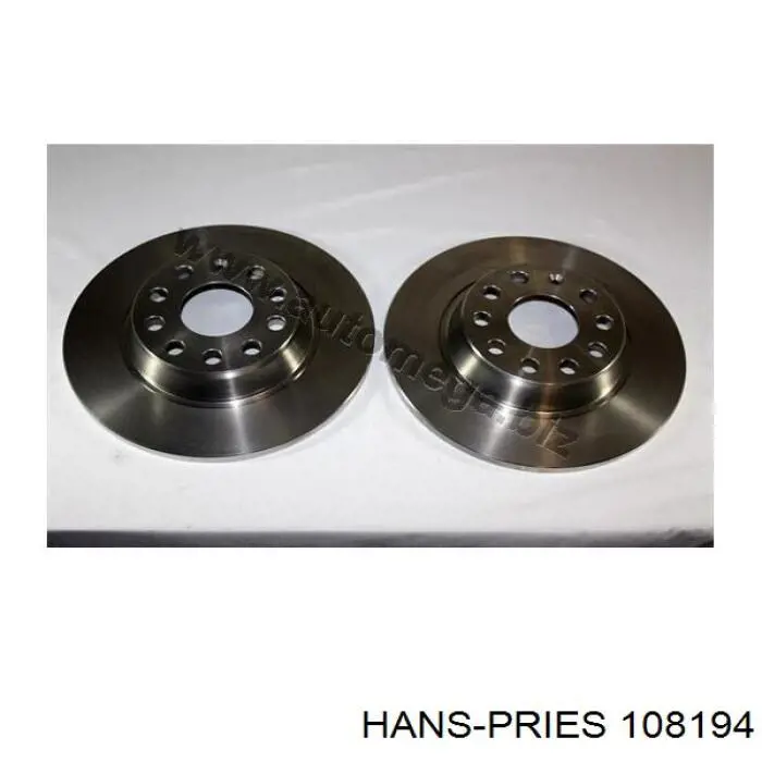 Фланець системи охолодження (трійник) Hans Pries (Topran) 108194 ціна, від 2.75 USD