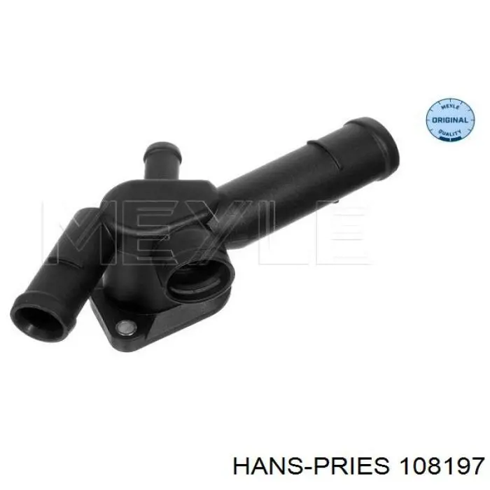 Фланець системи охолодження (трійник) Hans Pries (Topran) 108197 ціна, від 3.03 USD