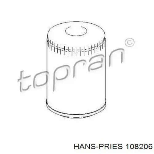 Купити 108206 Hans Pries (Topran) Фільтр очищення масла відцентровий