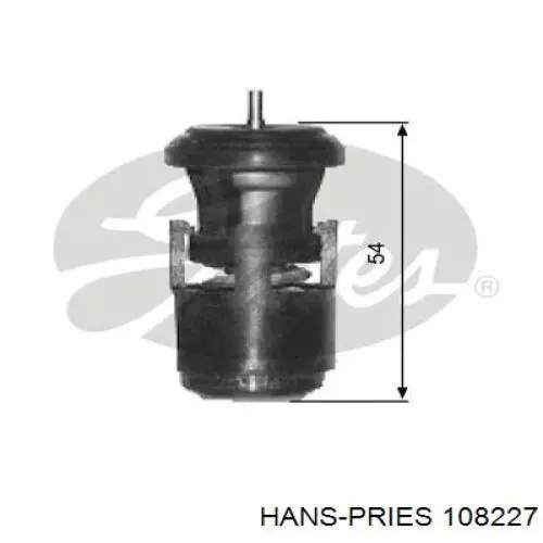 Купити 108227 Hans Pries (Topran) Водяний бачок системи охолодження