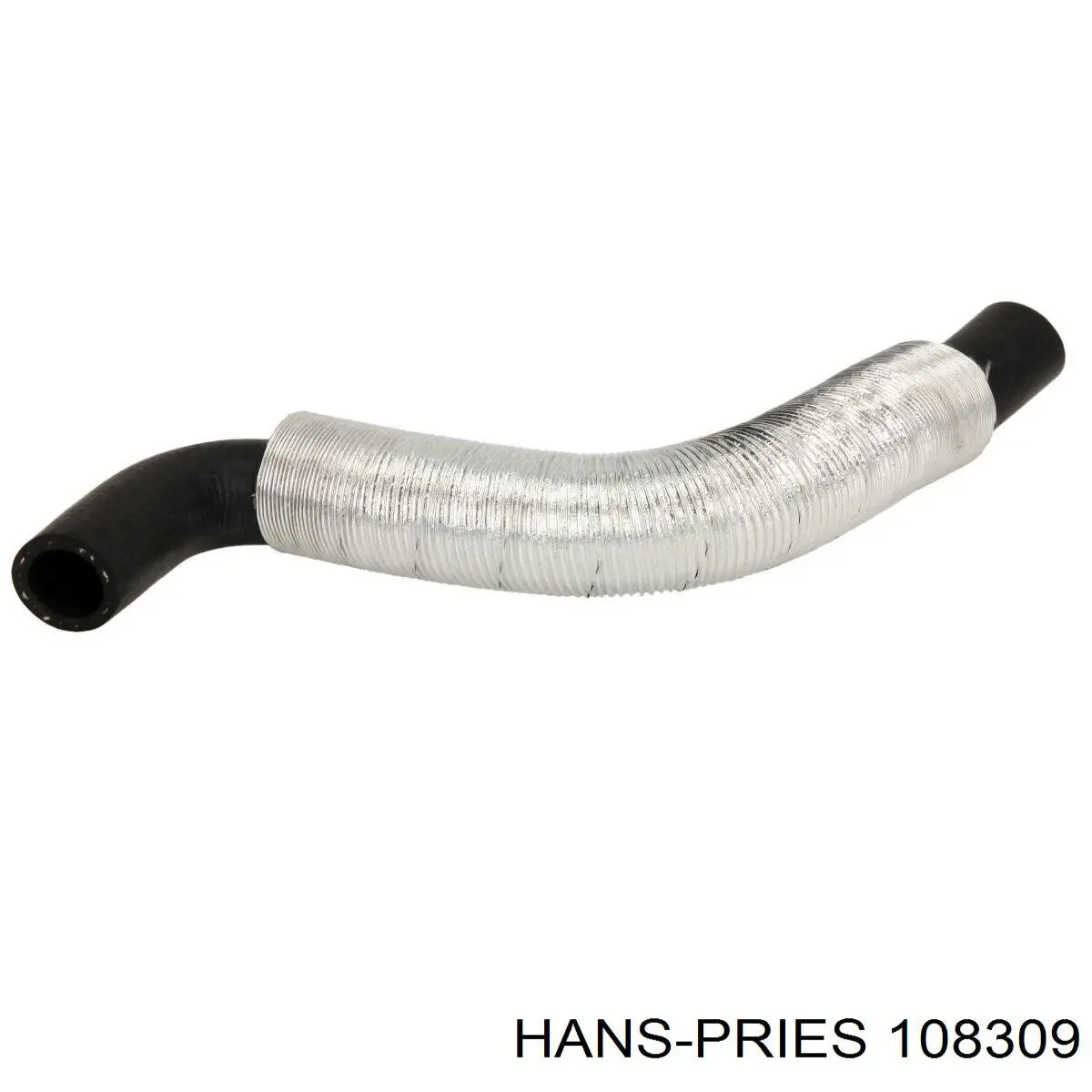 108309 Hans Pries (Topran) шланг радіатора опалювача/пічки, обратка