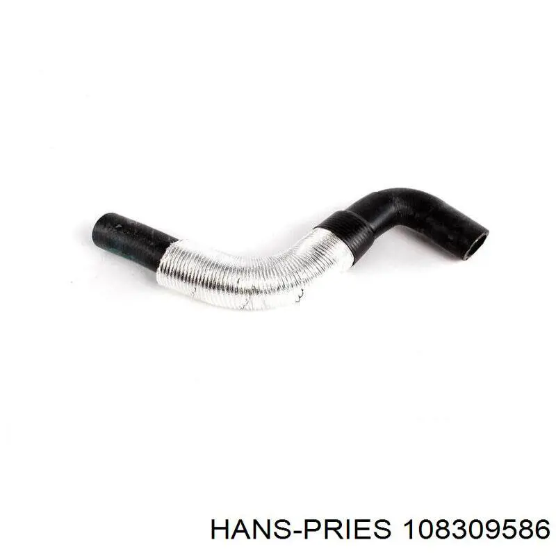 108309586 Hans Pries (Topran) шланг радіатора опалювача/пічки, обратка