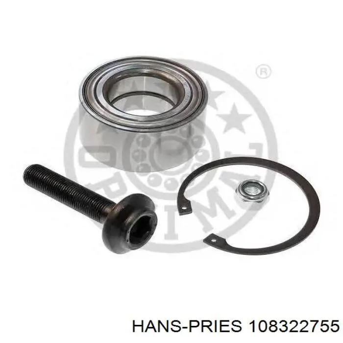108322755 Hans Pries (Topran) Підшипник маточини передньої