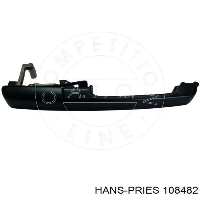 Ручка передньої двері зовнішня ліва Hans Pries (Topran) 108482 ціна, від 11.89 USD
