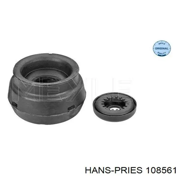 Подушка амортизатора переднього Hans Pries (Topran) 108561
