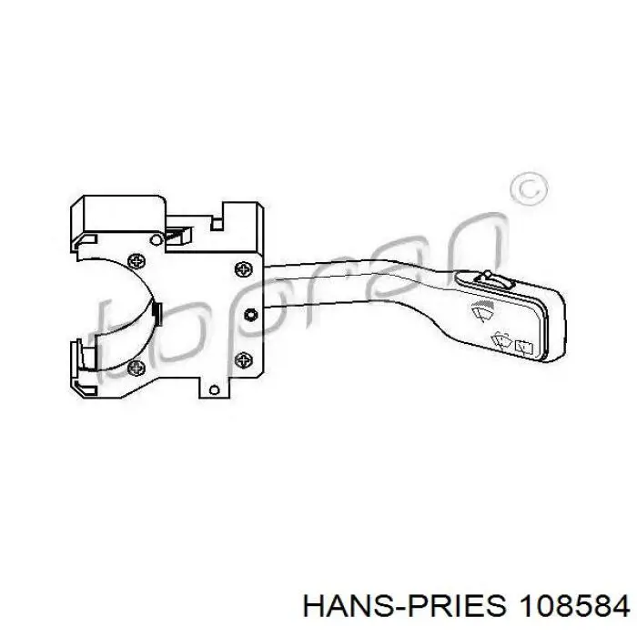 Перемикач підрульовий, правий 108584 Hans Pries (Topran)