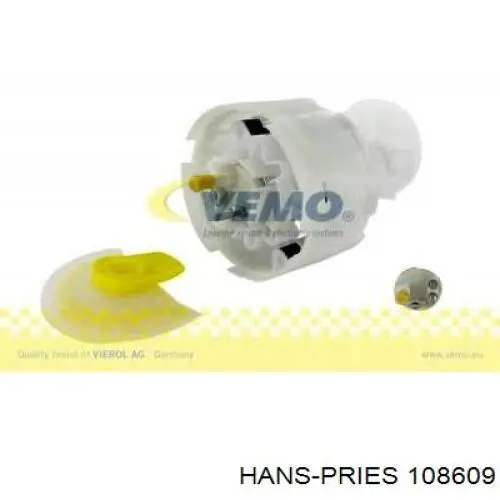 Насос паливний електричний 108609 Hans Pries (Topran)