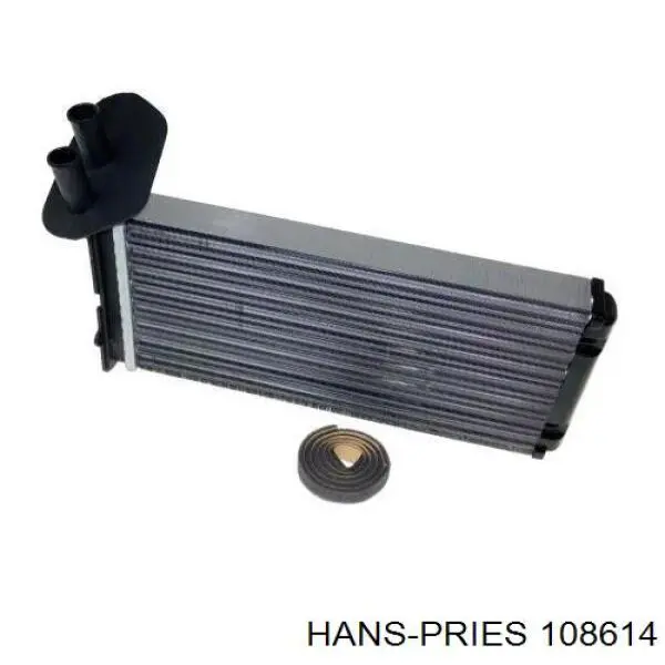 Радіатор пічки 108614 Hans Pries (Topran)
