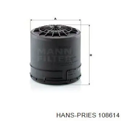 Купити 108614 Hans Pries (Topran) Теплообмінник