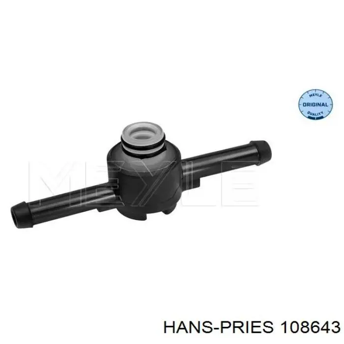Купити 108643 Hans Pries (Topran) Зворотній клапан повернення палива