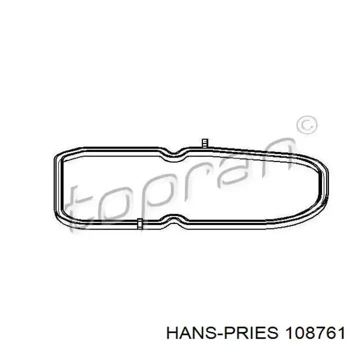 Кільце ущільнювача фільтра АКПП Hans Pries (Topran) 108761 ціна, від 1.16 USD