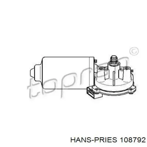 108792 Hans Pries (Topran) двигун склоочисника лобового скла (трапеції)
