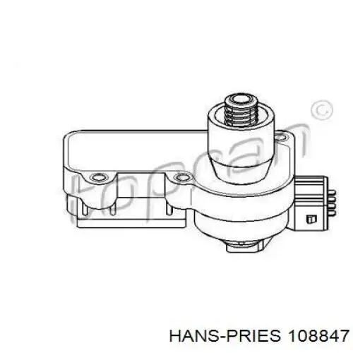 Регулятор дросельної заслінки Hans Pries (Topran) 108847 ціна, від 29.75 USD