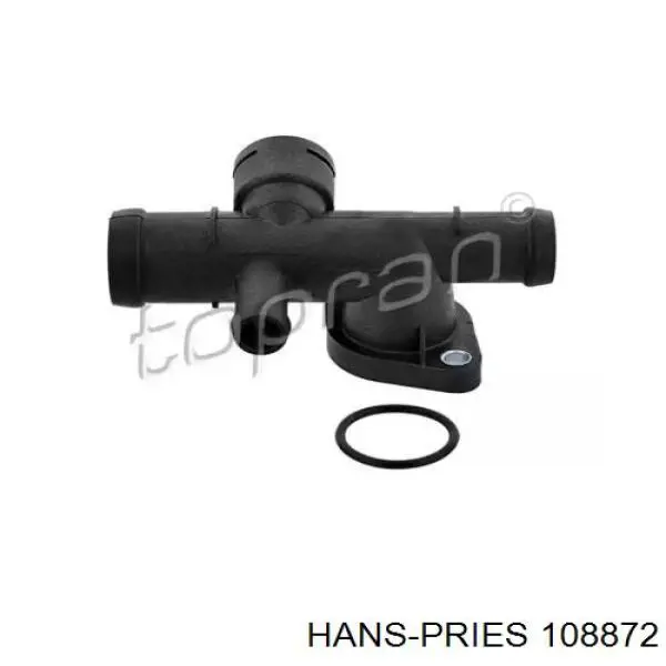 Фланець системи охолодження (трійник) Hans Pries (Topran) 108872 ціна, від 2.73 USD