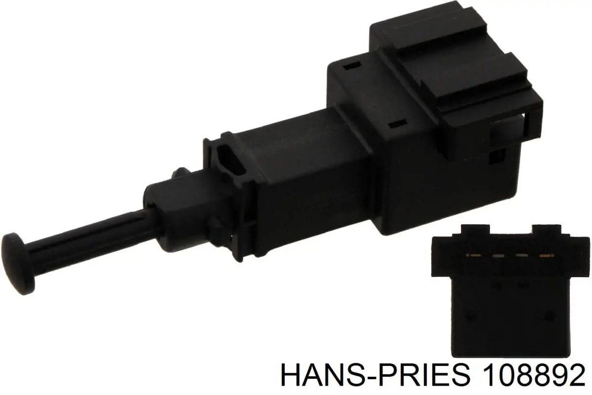 Кнопка стоп-сигналу Hans Pries (Topran) 108892 ціна, від 6.10 USD