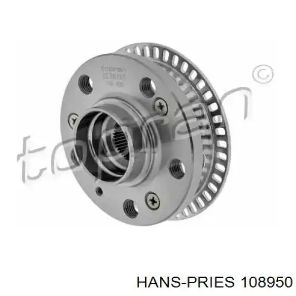 Купити 108950 Hans Pries (Topran) Маточини передніх коліс