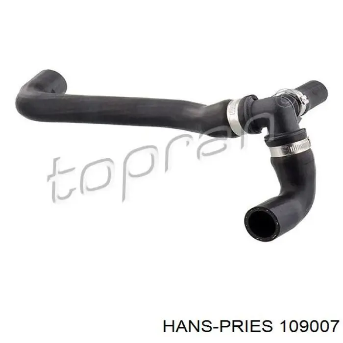 Шланг/патрубок системи охолодження Hans Pries (Topran) 109007 ціна, від 12.22 USD