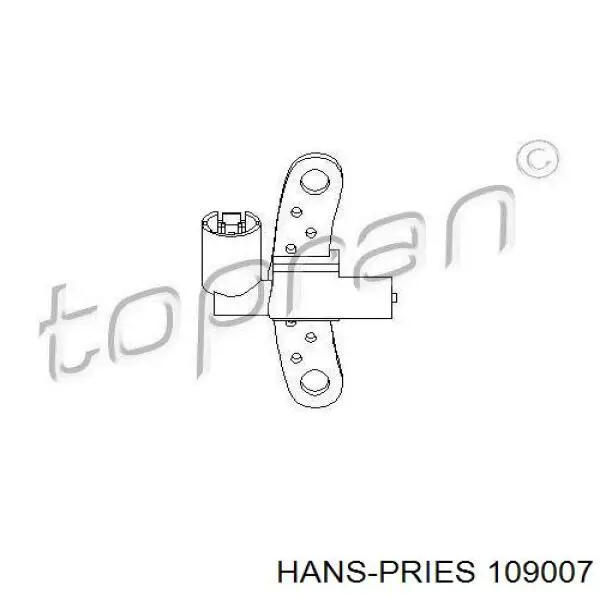 Купити 109007 Hans Pries (Topran) Трубопроводи і шланги системи охолодження