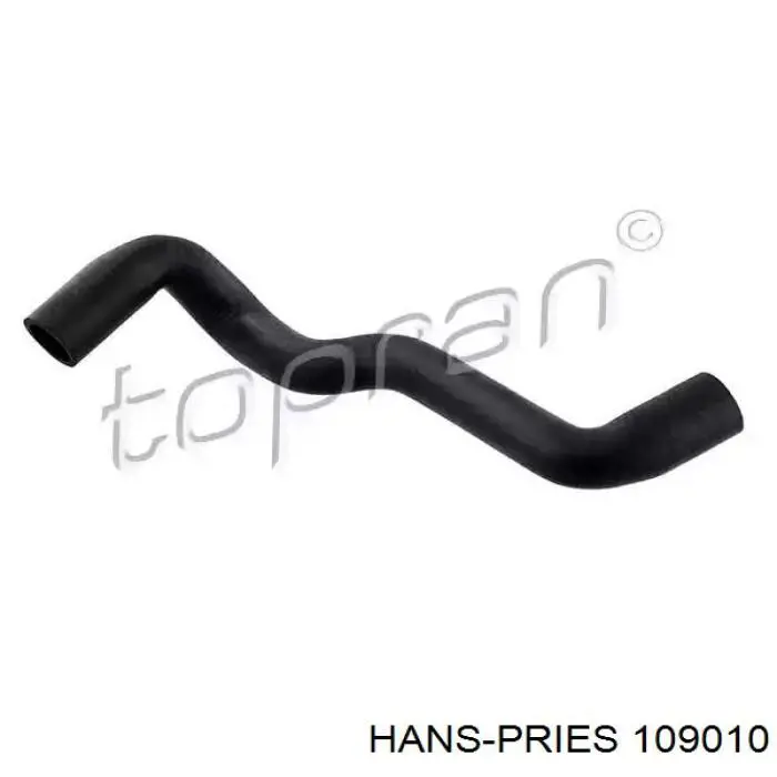 Шланг/патрубок системи охолодження Hans Pries (Topran) 109010 ціна, від 3.78 USD