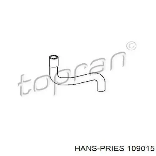 109015 Hans Pries (Topran) шланг/патрубок системи охолодження