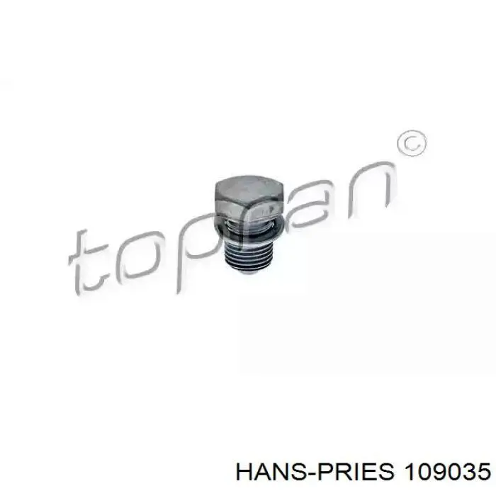 Купити 109035 Hans Pries (Topran) Пробка піддона двигуна