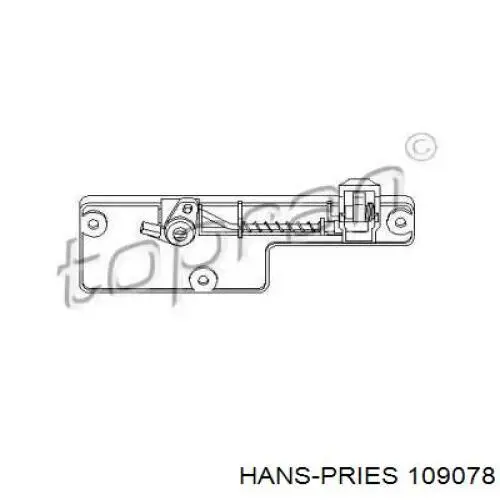 Замок бардачка Hans Pries (Topran) 109078 ціна, від 3.27 USD