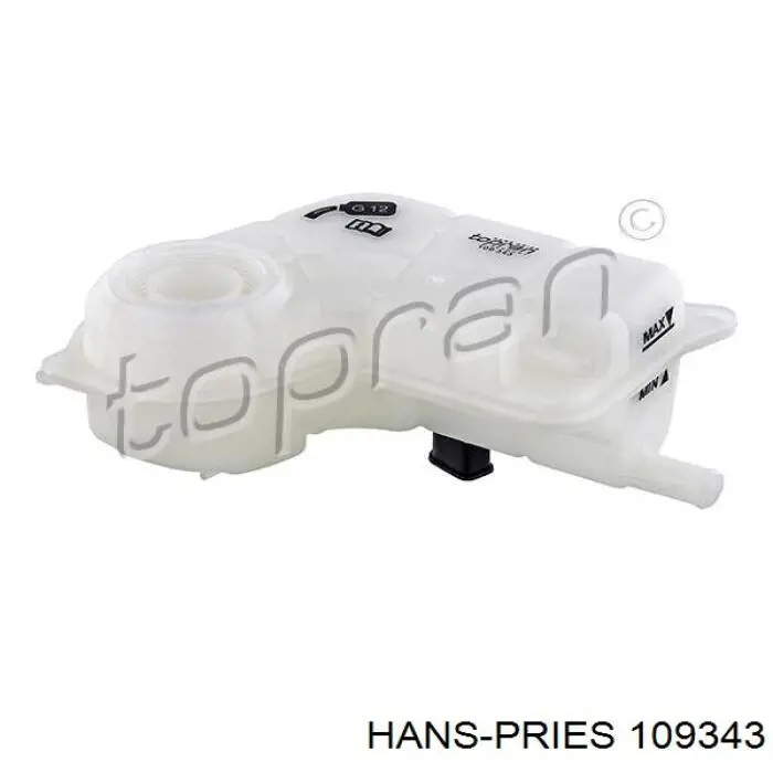 109343 Hans Pries (Topran) бачок системи охолодження, розширювальний