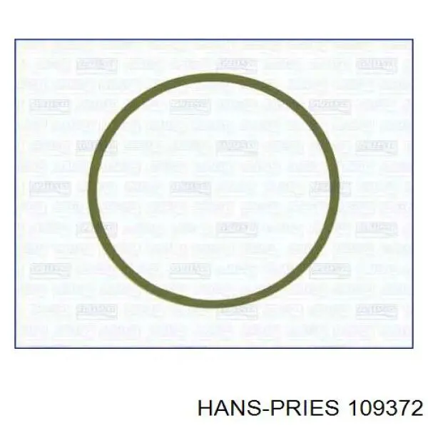 Прокладка впускного колектора 109372 Hans Pries (Topran)