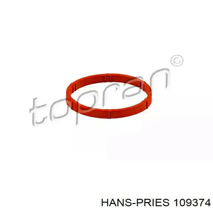 Прокладка впускного колектора Hans Pries (Topran) 109374 ціна, від 1.71 USD
