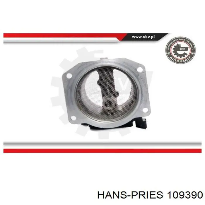 Датчик масової витрати повітря Hans Pries (Topran) 109390 ціна, від 67.21 USD